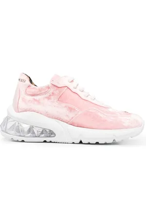 Philipp Plein Velvet low-top sneakers