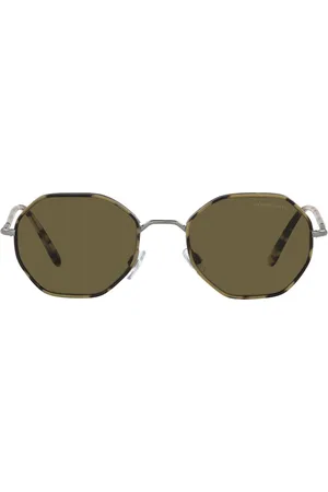 Giorgio Armani Hexagon-shaped sunglasses