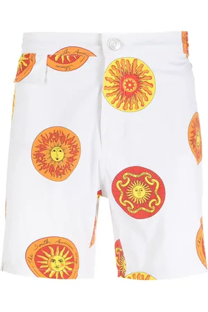 AMIR SLAMA Print Sol shorts