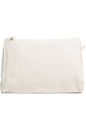 ONCE MILANO Zip-up linen wash bag