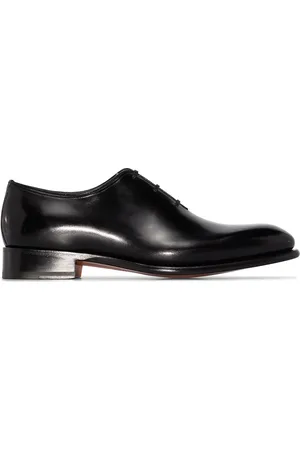 santoni Oxford lace-up shoes