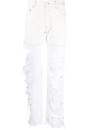 Peter Do Combo high-rise straight jeans