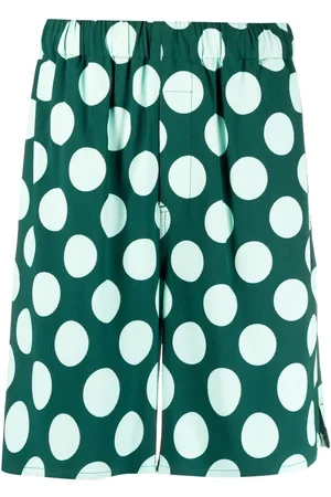 Ami Polka dot Bermuda shorts