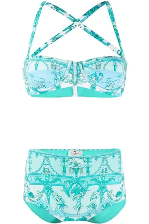 Etro Scarf-print bikini set