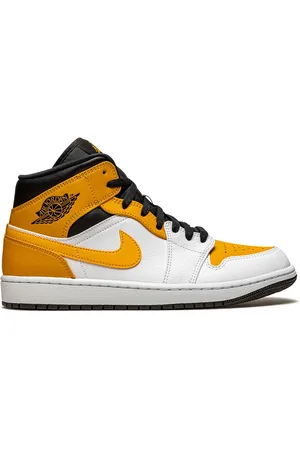 Jordan 1 Mid "University Gold" sneakers