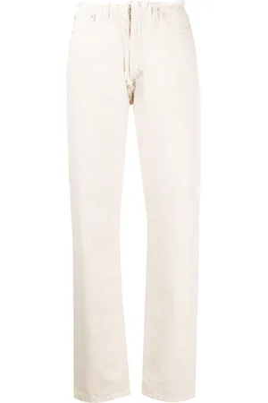 Maison Margiela Frayed straight-leg jeans