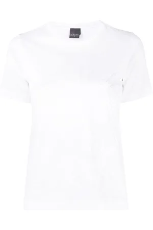LORENA ANTONIAZZI Embroidered cotton T-shirt