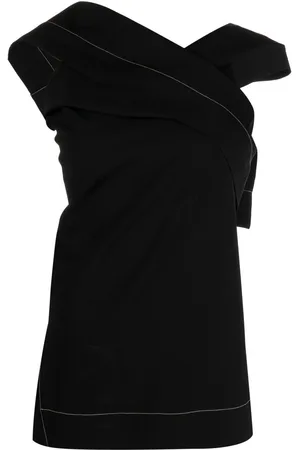 Jil Sander Asymmetric sleeveless top