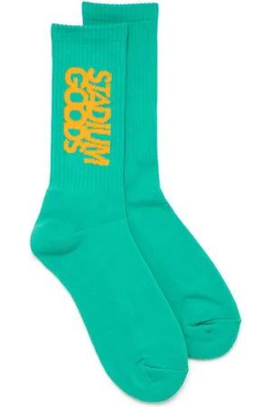 STADIUM GOODS® Logo "Marino Teal" crew socks