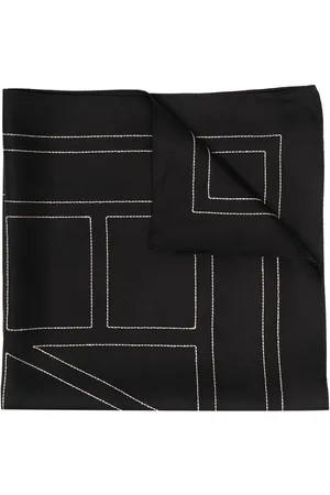 Totême Logo-print scarf
