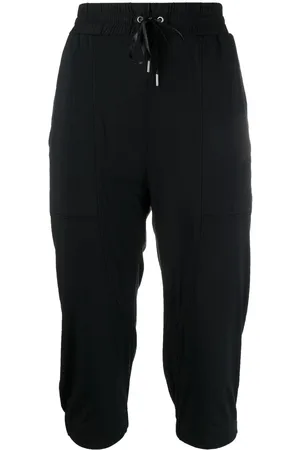 Helmut Lang 1990s drawstring-waist cropped trousers
