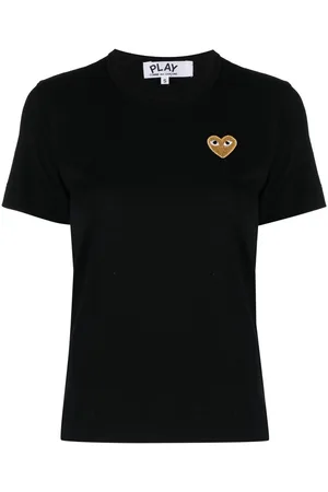 Comme des Garçons Embroidered heart T-shirt