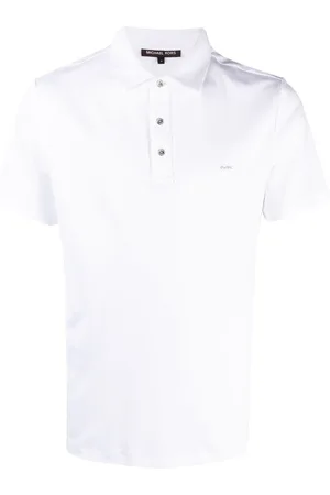 Michael Kors Embroidered-logo polo shirts