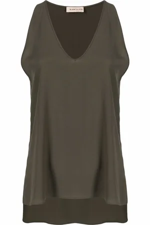 BLANCA V-neck vest top