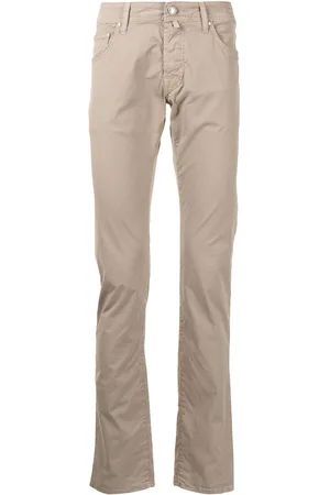 Jacob Cohen Crinkled slim-fit trousers