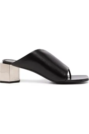 OFF-WHITE Hexnut chunky-heel 55mm sandals