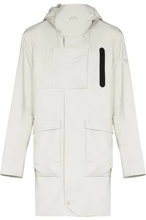 A-cold-wall* Concealed-fastening hooded jacket