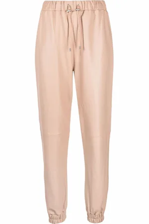 Philipp Plein Leather track pants