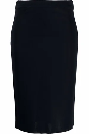 Gianfranco Ferré 1990s knitted pencil skirt