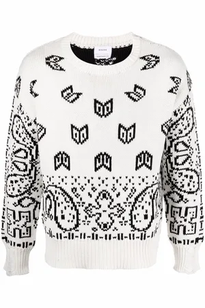 Rhude Paisley-print cotton jumper