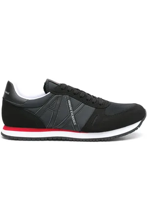 Armani Exchange Logo-patch low-topsneakers