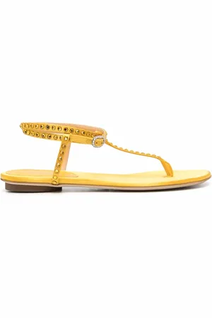 GIANNICO Studded open-toe sandals