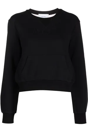 Marchesa Notte Sheer panel sweatshirt