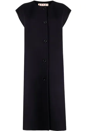 Marni Sleeveless button-fastening coat