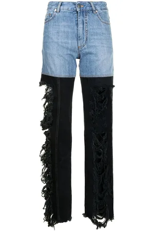 Peter Do Combo high-rise straight jeans