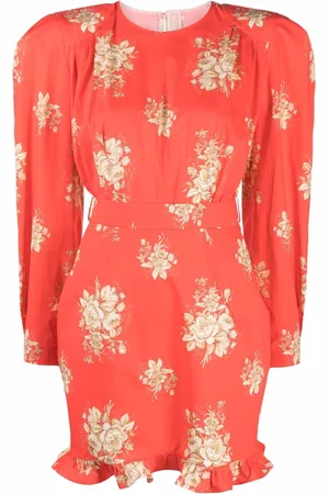 ULYANA SERGEENKO Floral-print mini dress
