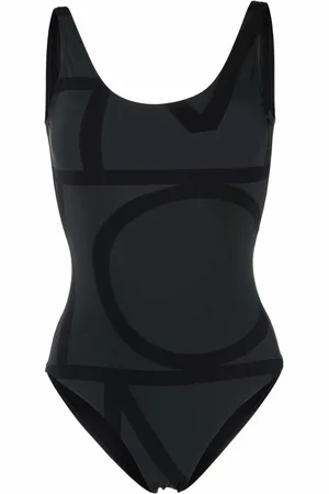 Totême Monogram low-back swimsuit