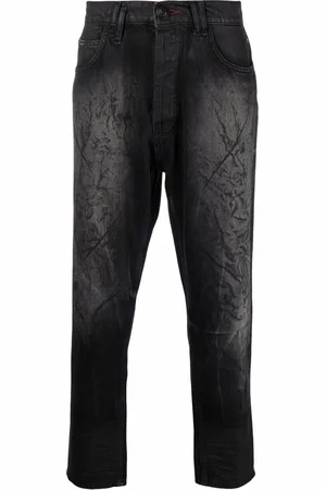 Philipp Plein Carrot-fit denim jeans
