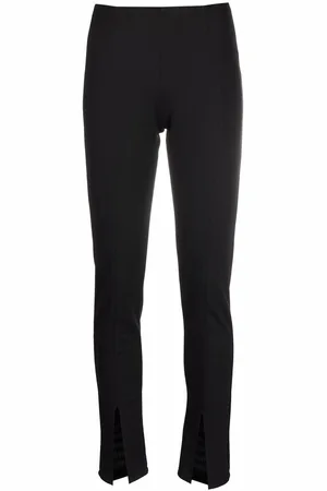 Alchemy X Lia Aram front-slit slim-fit trousers