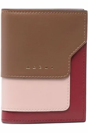 Marni Colour-block bifold wallet