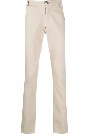 Philipp Plein Elasticated-waist straight-leg jeans