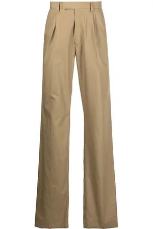 AMIRI Box-pleat straight-leg trousers