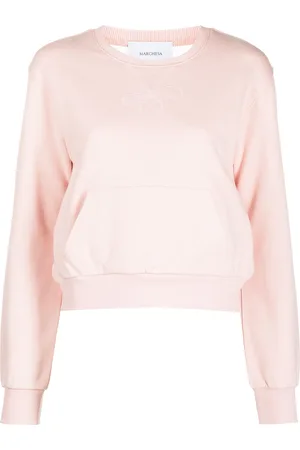 Marchesa Notte Sheer back sweatshirt