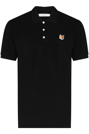 Maison Kitsuné Fox-patch polo shirt