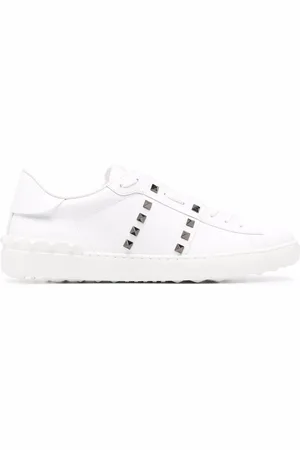 VALENTINO GARAVANI Rockstud Untitled leather sneakers