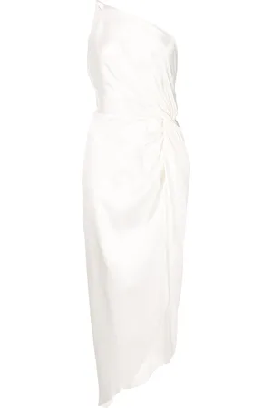 Michelle Mason Twist-knot silk dress