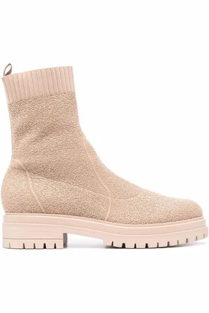 Gianvito Rossi Torrance bouclé ankle boots