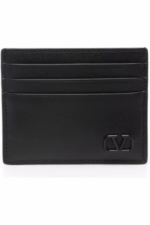 VALENTINO GARAVANI Vlogo Signature leather card holder