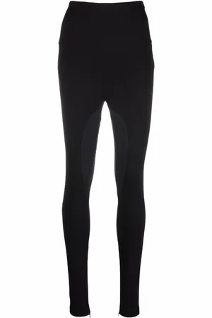 Philipp Plein Two-tone high-waisted leggings