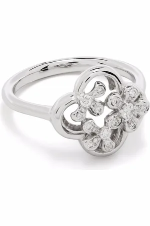 Tirisi 18kt white gold Seoul Flower diamond ring