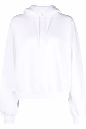 Alexander Wang Logo-print drawstring hoodie