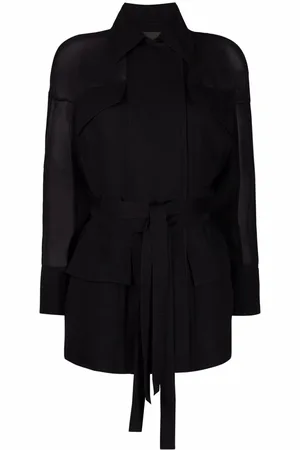 Salvatore Ferragamo Tie-fastening shirt jacket