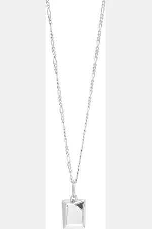 CAPSULE ELEVEN Jewel beneath signet pendant necklace