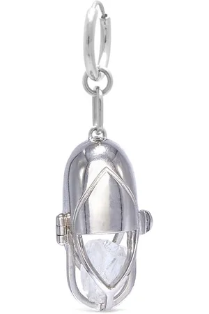 CAPSULE ELEVEN Crystal capsule hoop earring