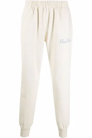BLUE SKY INN Logo-embroidered cotton track pants