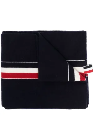 Thom Browne RWB tri-stripe ribbon scarf